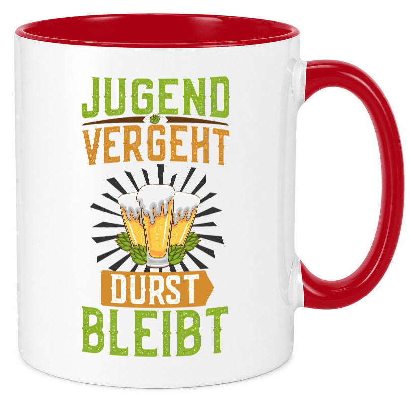 Jugend vergeht durst bleibt | Biertrinker Bierliebhaber lustiger Spruch