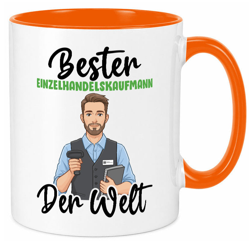 Bester Einzelhandelskaufmann | Einzelhandel v2 lustig Humor Geschenkidee