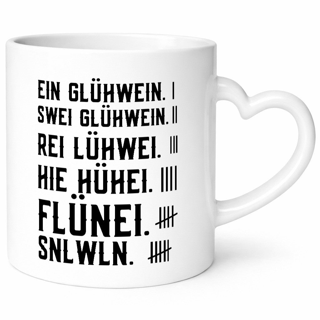 Ein Glühwein | Advent Weihnachtszeit Alkohol Party lustig Humor Geschenkidee