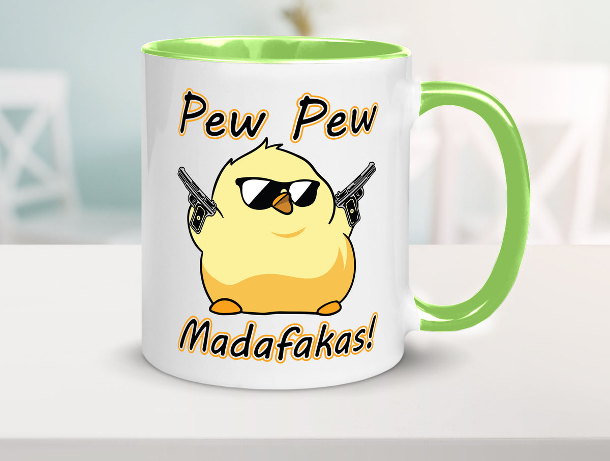 Pew Madafakas Lustig Geschenkidee Humor Tasse