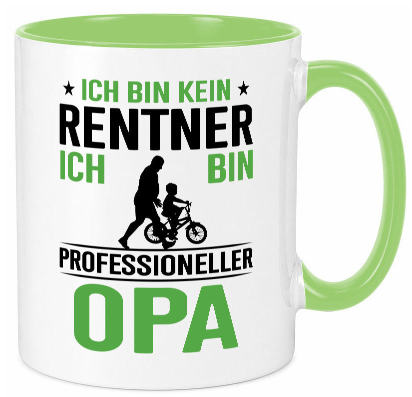 Ich bin kein renter Profesioneller Opa | Großvater Humor Familie Geschenkidee