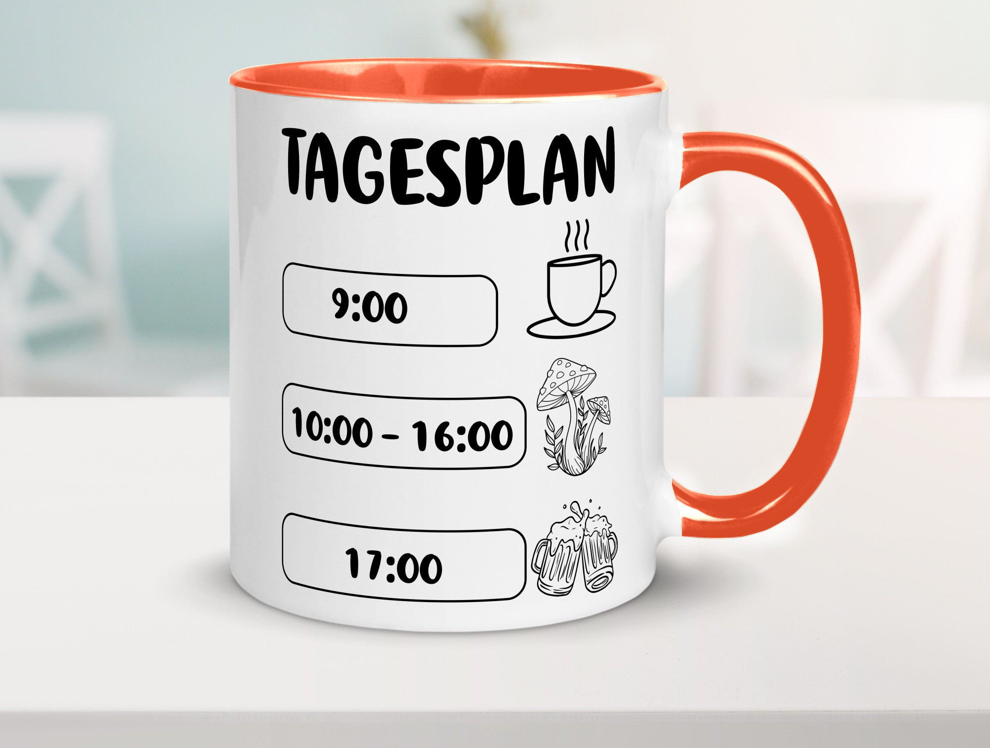 Tagesplan Pilzsammler | Pilze Wald v2 Geschenk Humor Geschenkidee lustiger