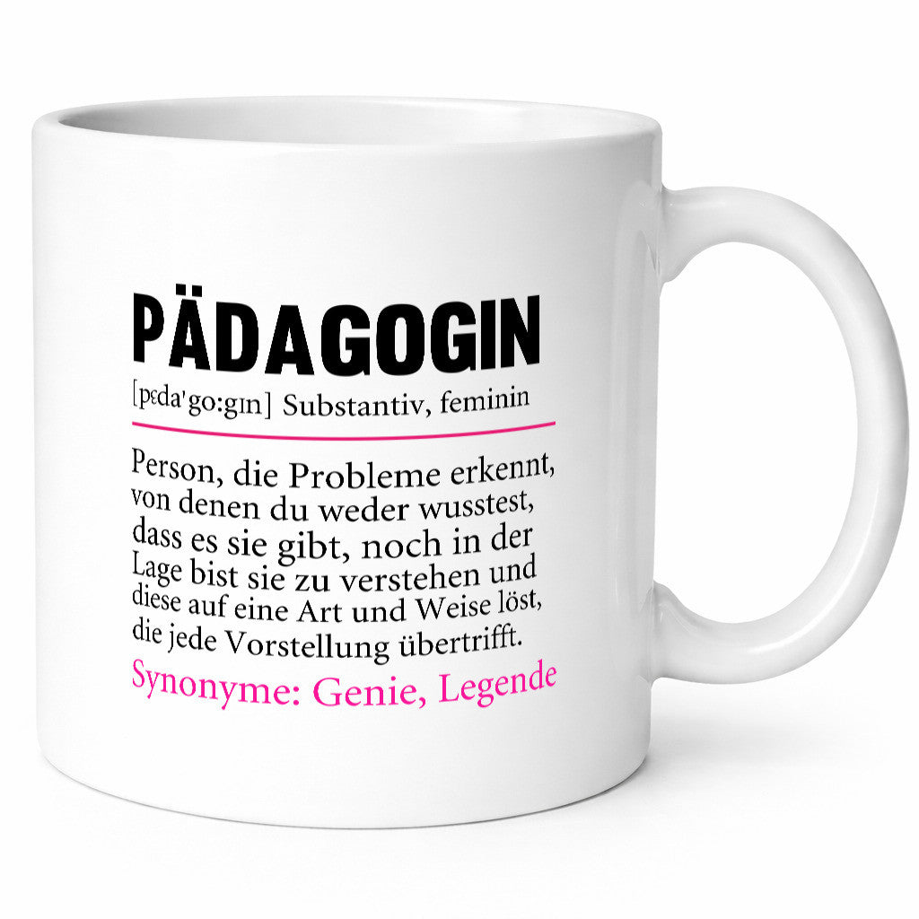 Pädagogin | Spruch lustig Humor Pädagogik v2 Geschenk Geschenkidee lustiger