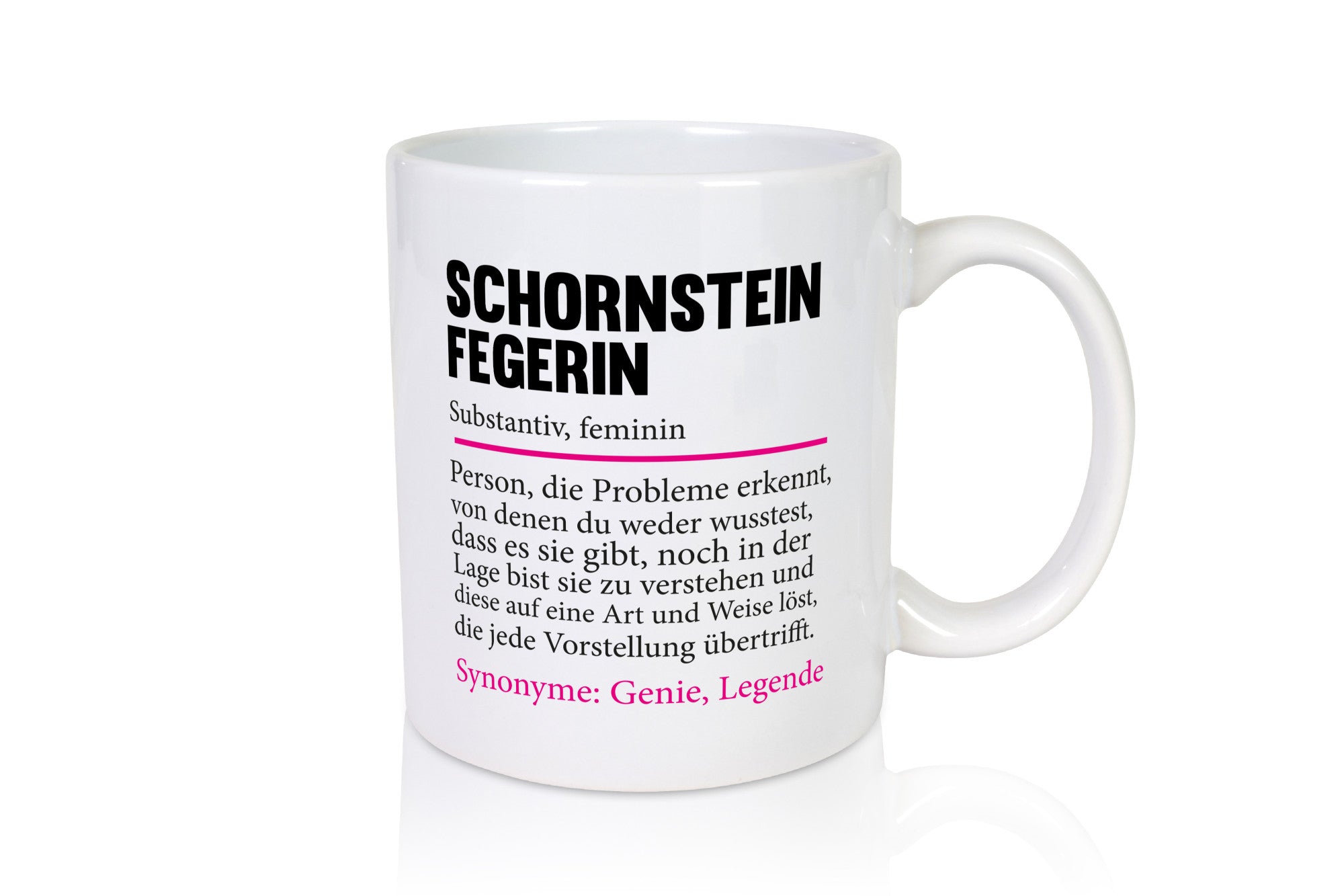 Schornsteinfegerin | Kaminkehrer Handwerk Beruf v2 Geschenkidee Arbeit Kollegen