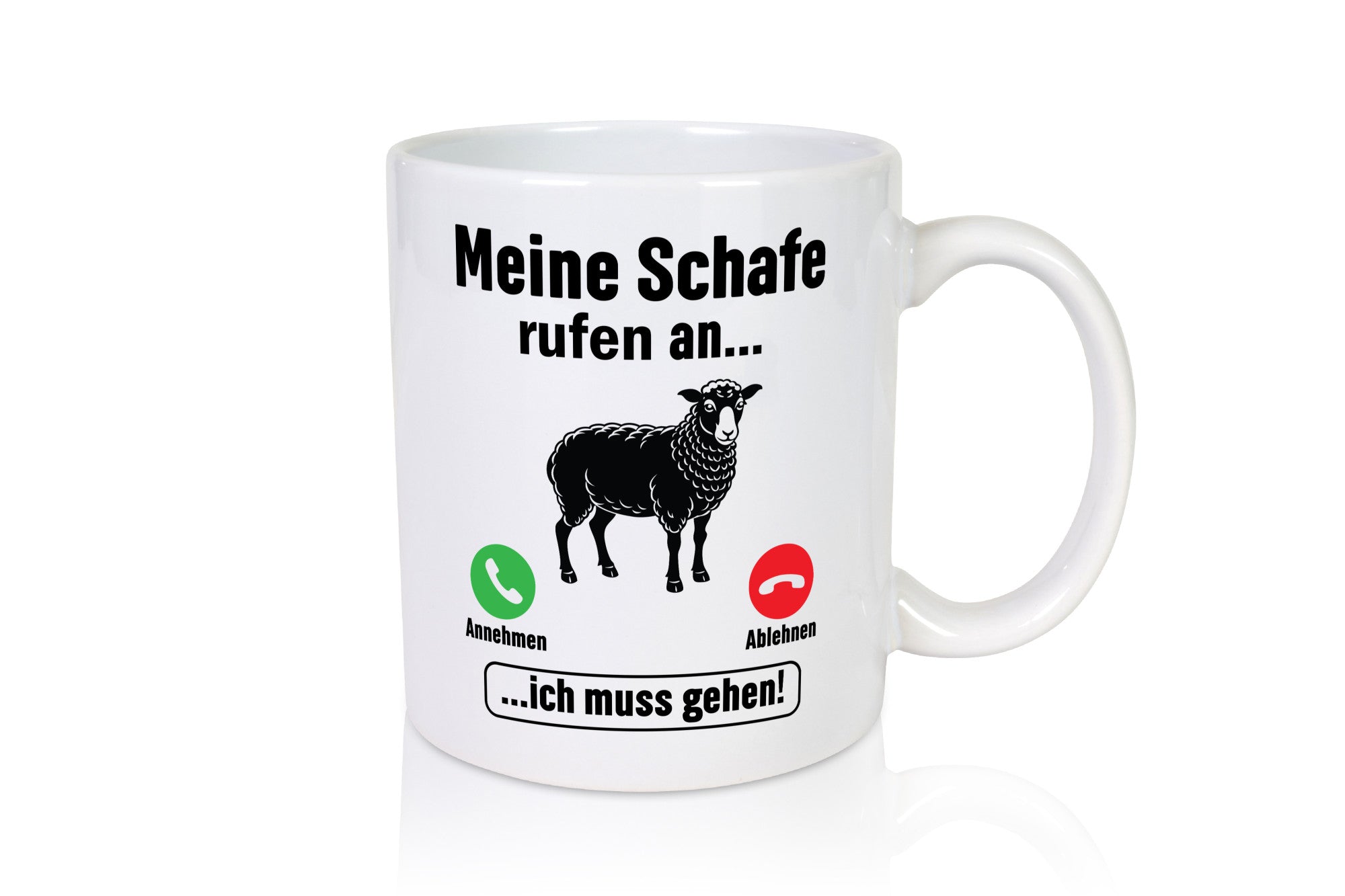 Meine Schafe rufen an | Biobauer Bauer Landwirtschaft Geschenk Humor