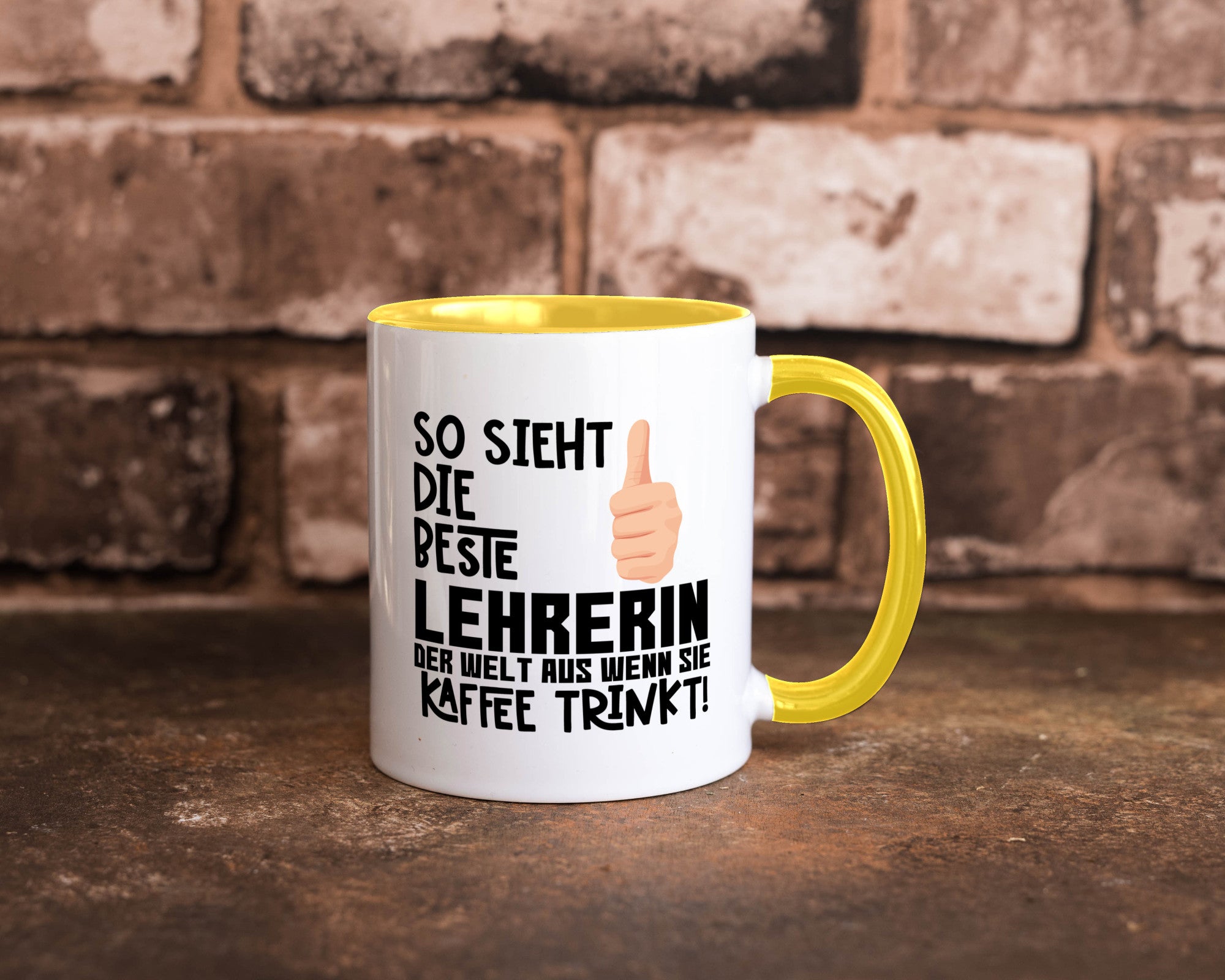 Beste Lehrerin | Lehrer Tasse Schule Dankeschön lustiger Spruch Geschenk Humor