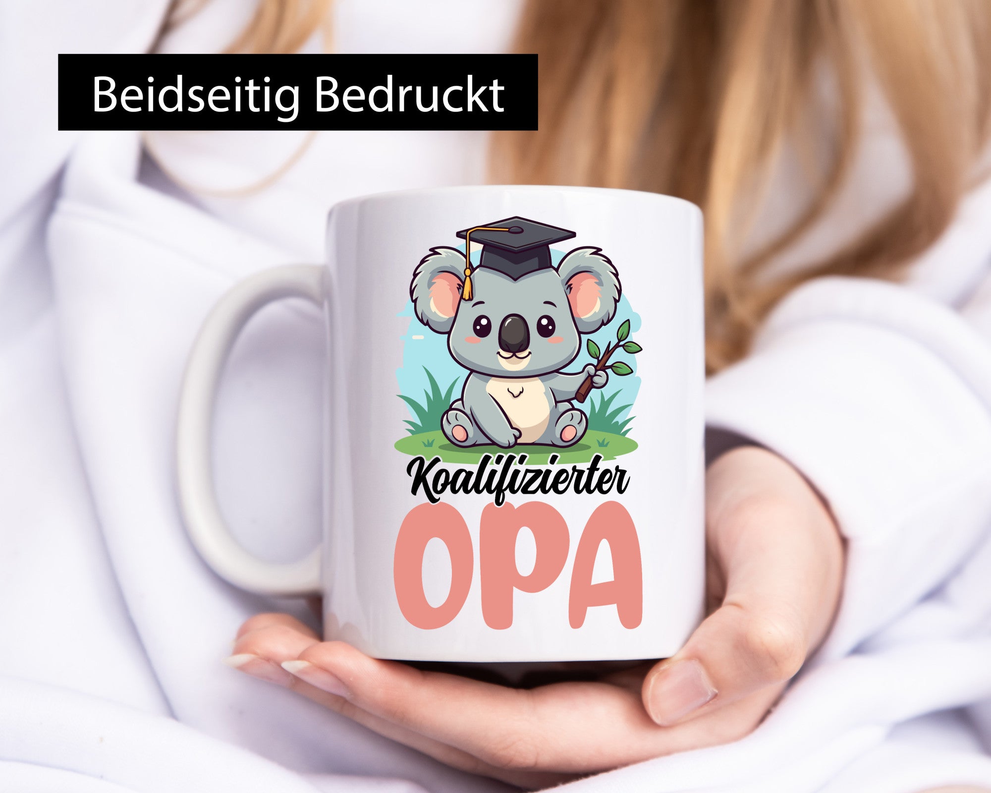 Koalifizierter Opa | Großvater Enkel Familie Humor Geschenkidee Tasse
