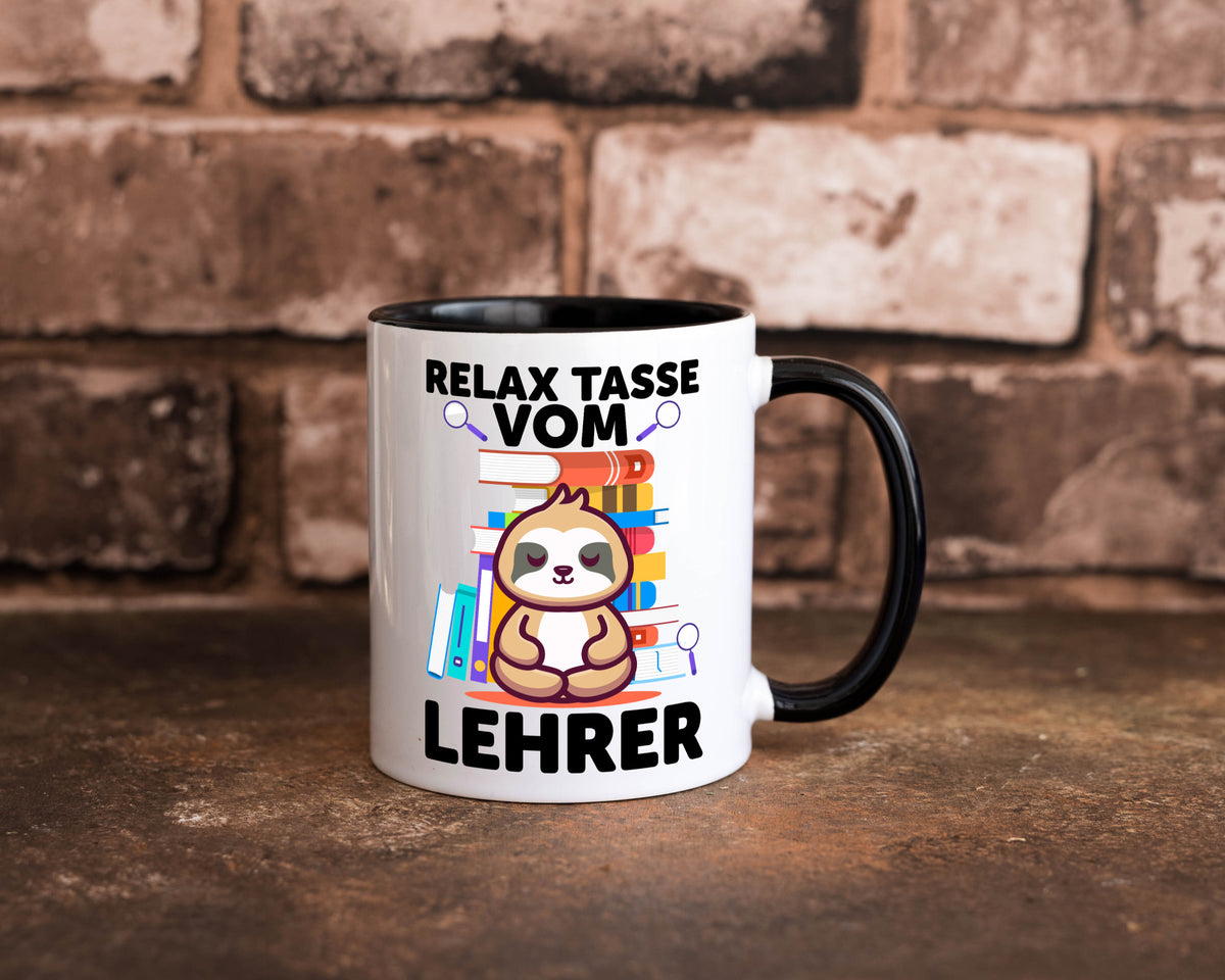 Relax Tasse: Lehrer | Schule Beruf Schüler lustiger Spruch Geschenk Arbeit