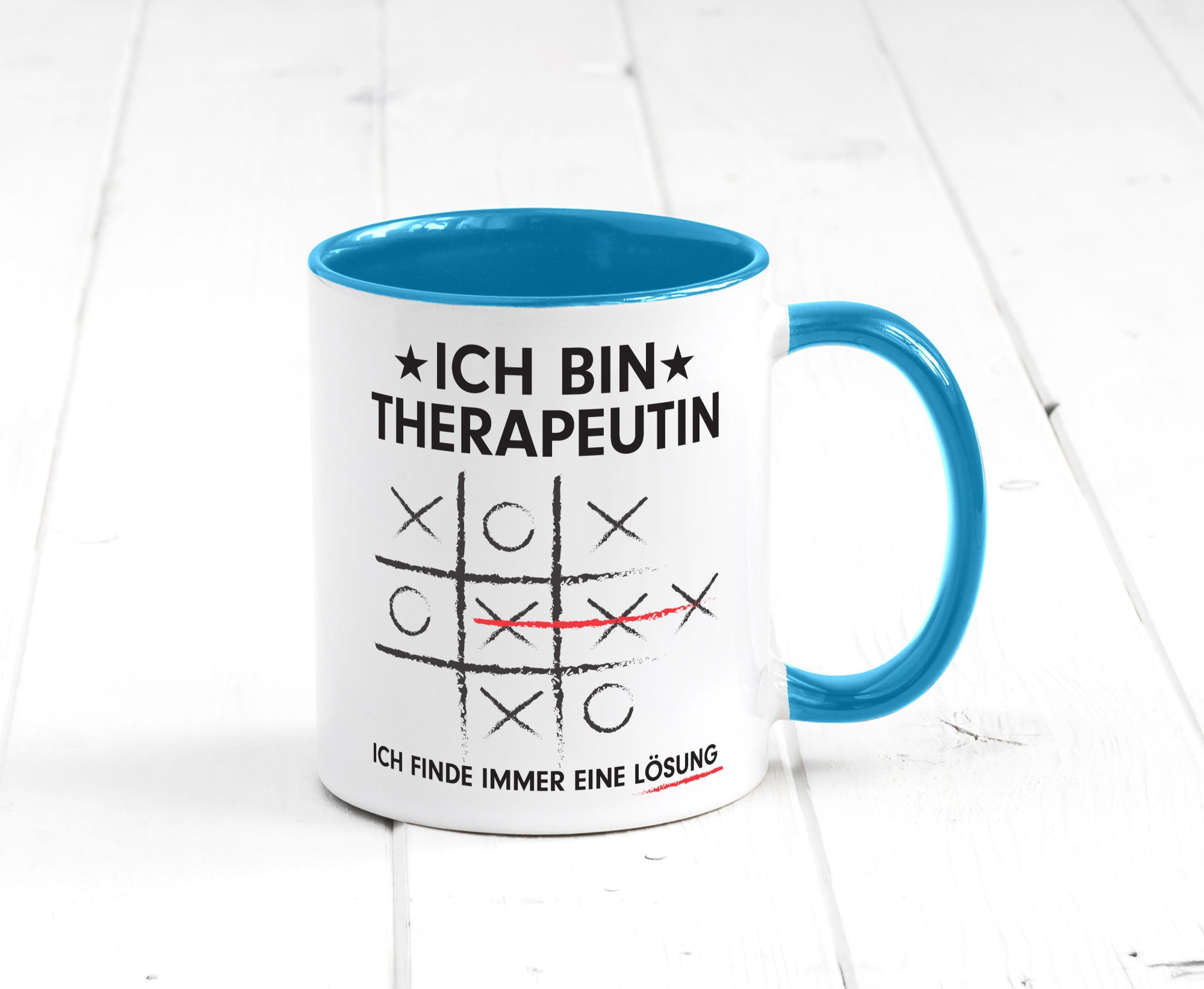 Löse Probleme: Therapeutin | Psychotherapie lustig Humor Geschenkidee Geschenk