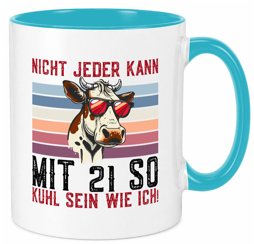 Mit 21 so gut aussehen | 21. Geburtstag Landwirt Bauer v2 Humor Geschenkidee
