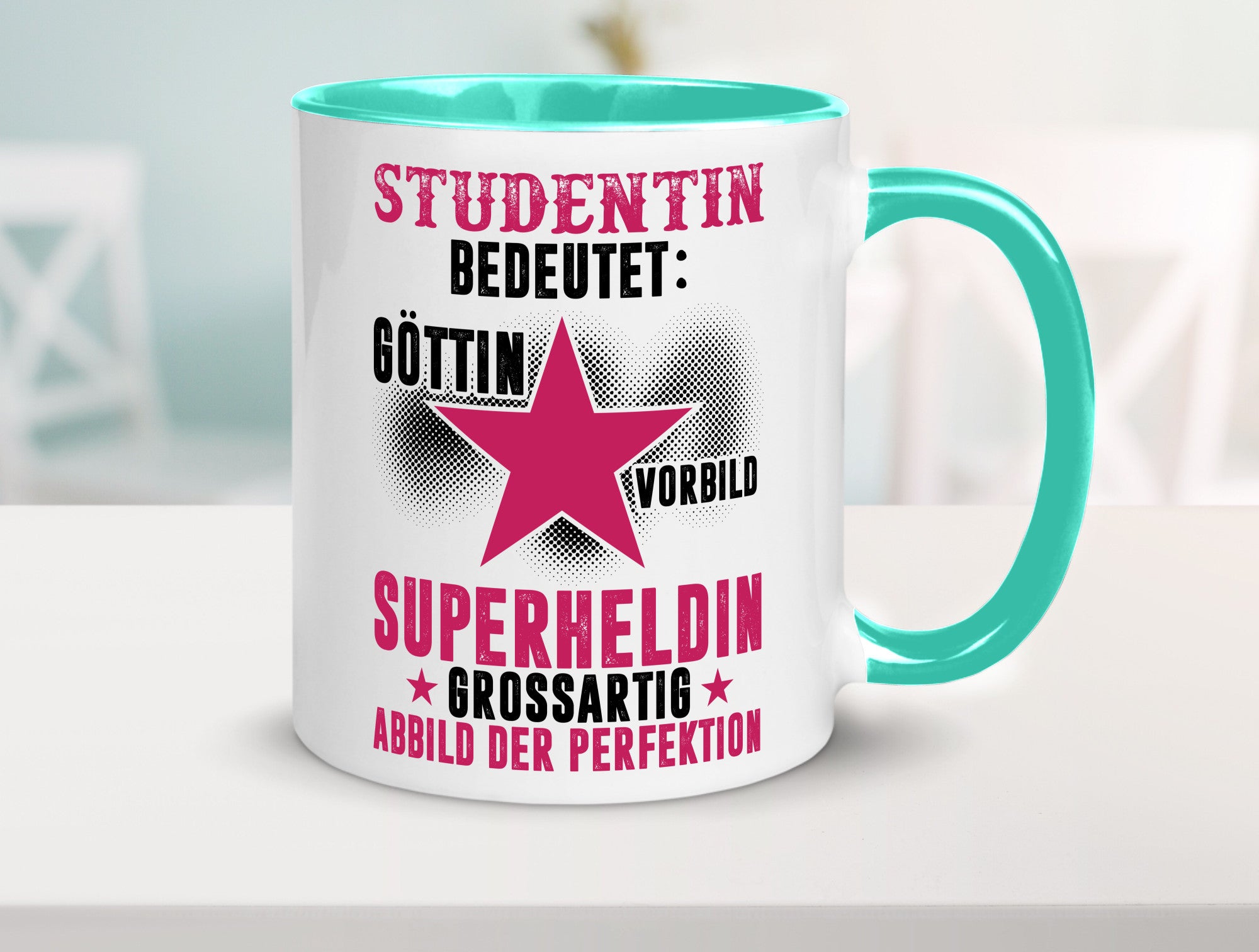 Bedeutung von Studentin | Uni Studium Universität Geschenkidee Humor Tasse