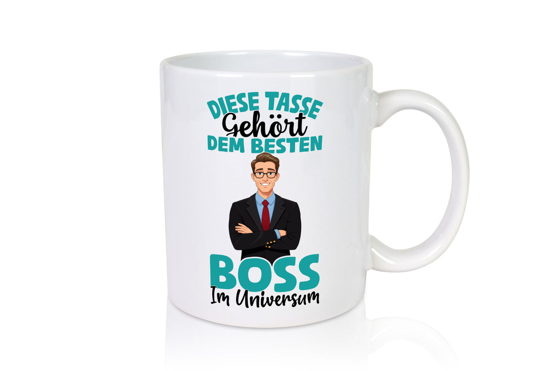 Im Universum: Boss | Führungskraft Vorgesetzter lustiger Spruch Geschenk Humor