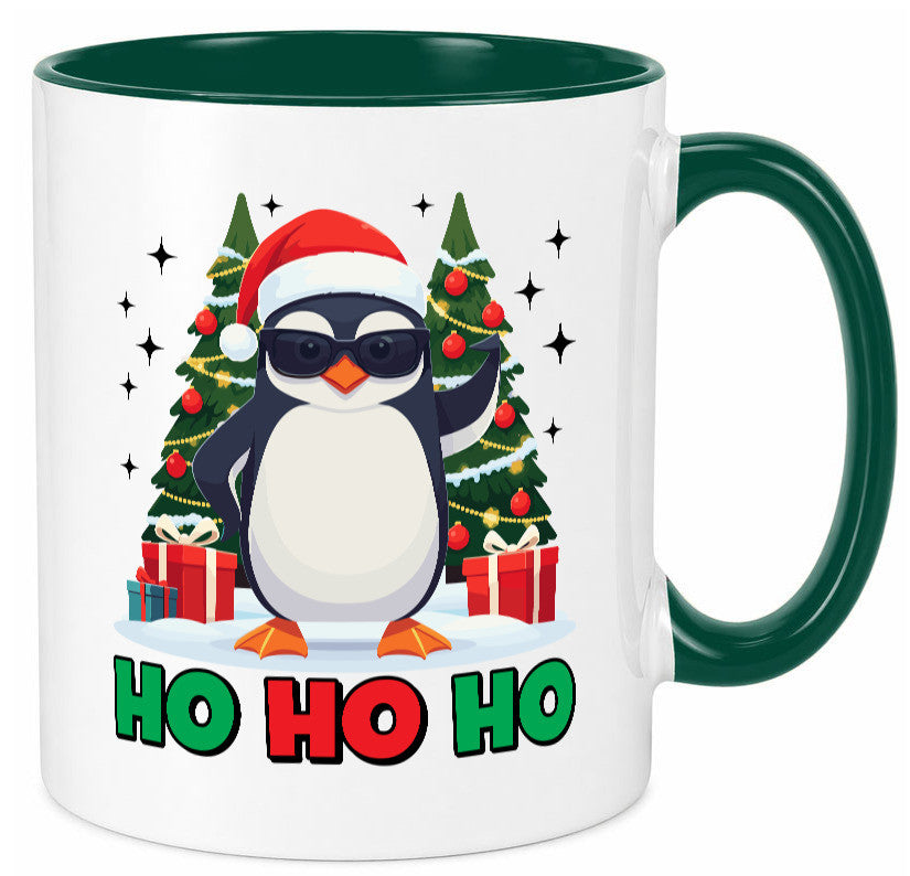 Ho | Weihnachts Pinguine Weihnachten lustig Humor Geschenkidee Geschenk Tasse