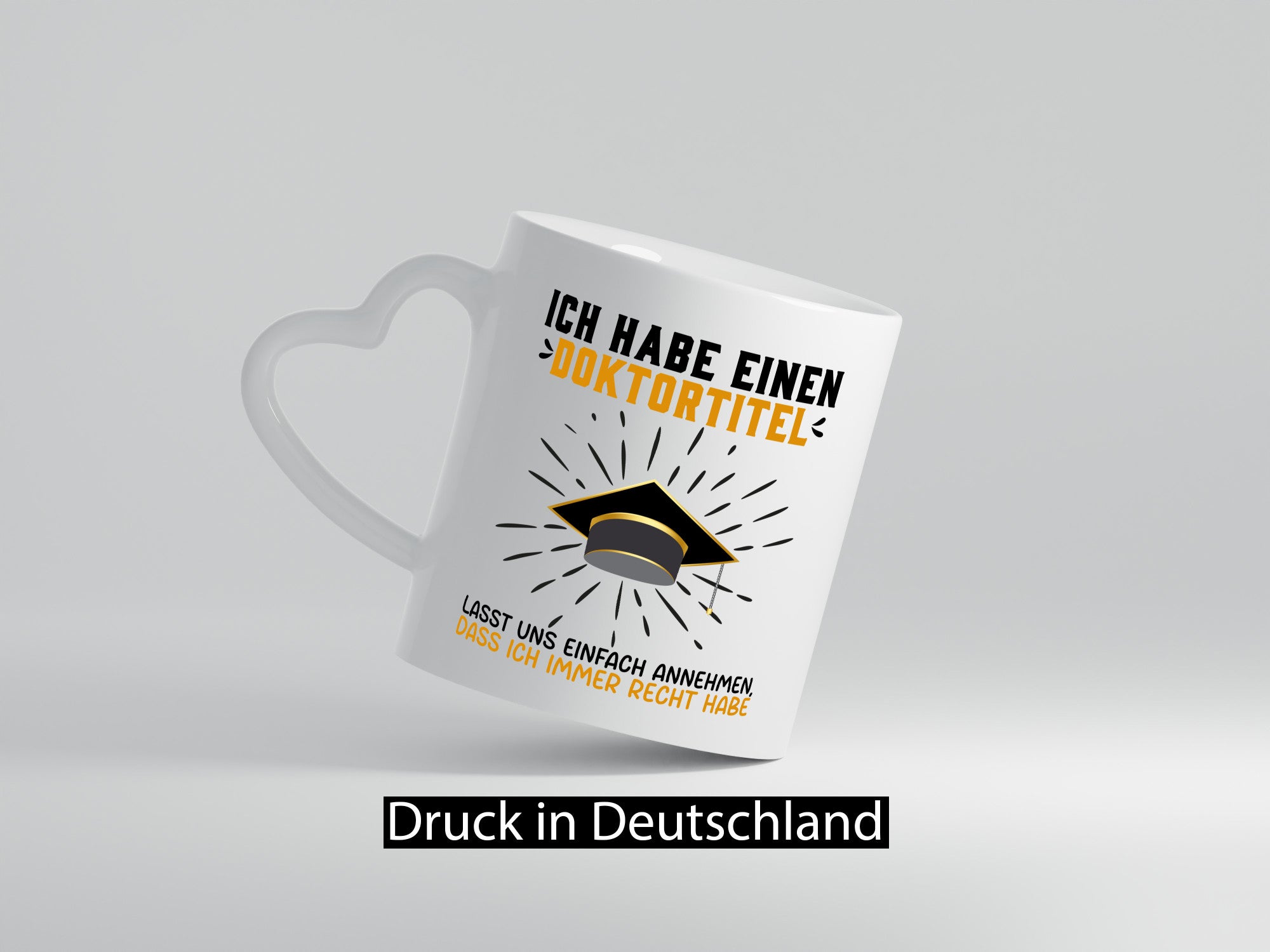 Ich habe einen Doktortitel | Beachlor Abschluss Geschenkidee Humor Tasse