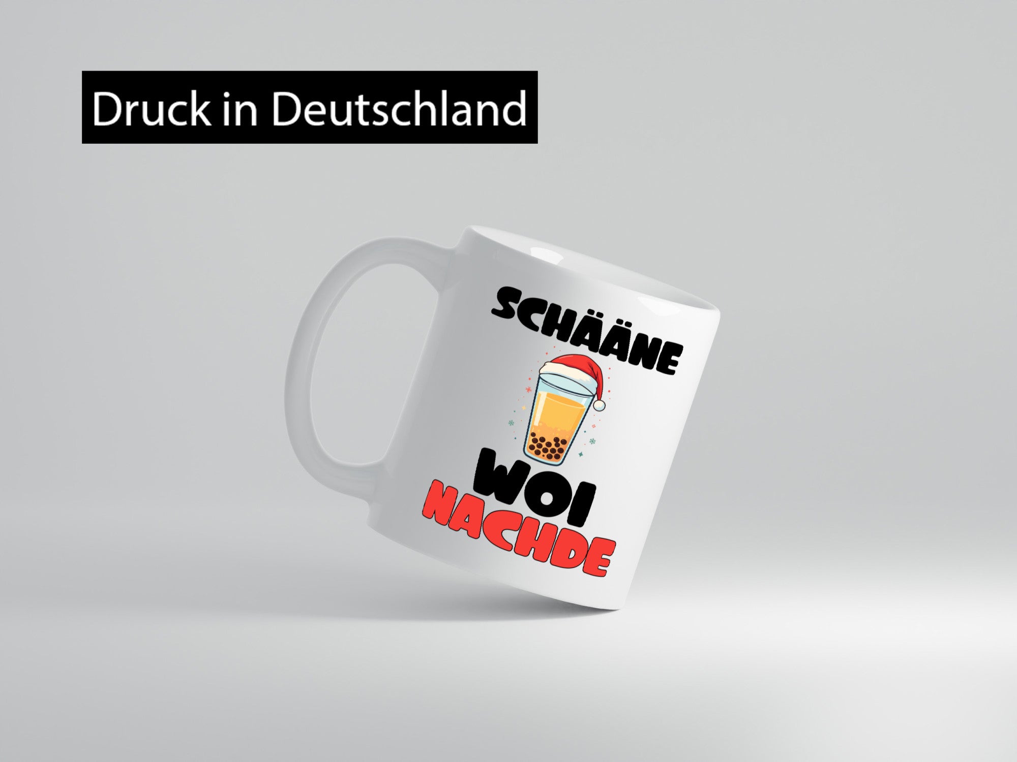 Schääne woi nachde | Weiohnachten Dialekt Mundart Geschenk Humor Geschenkidee