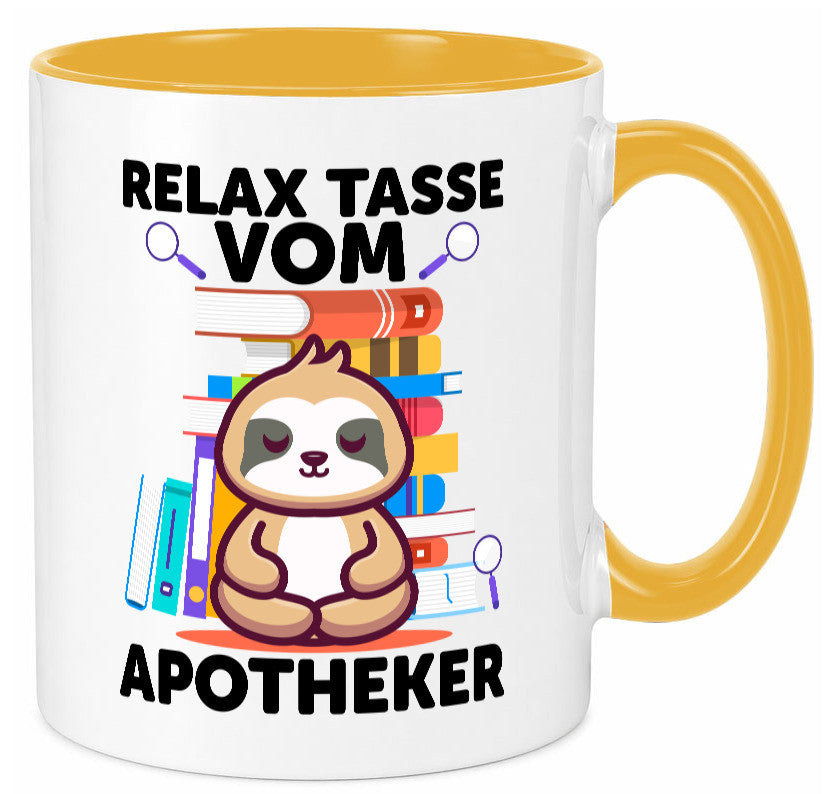 Relax Tasse: Apotheker | Apotheke Pharmazie lustiger Spruch Geschenk Humor