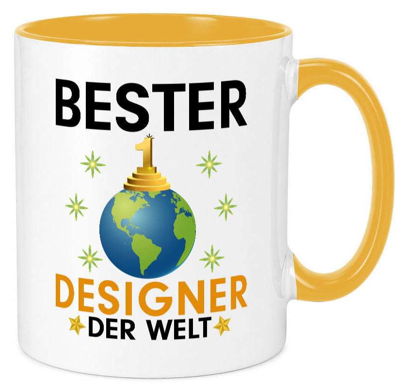 Welt Bester Designer Beruf | Mode Geschenk Arbeit Kollegen Büro lustiger Spruch