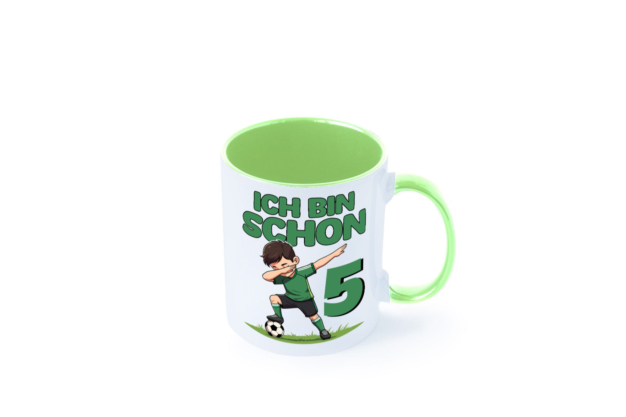 5. Geburtstag | 5 Jahre Fußballer lustiger Spruch Geschenk Geschenkidee Tasse