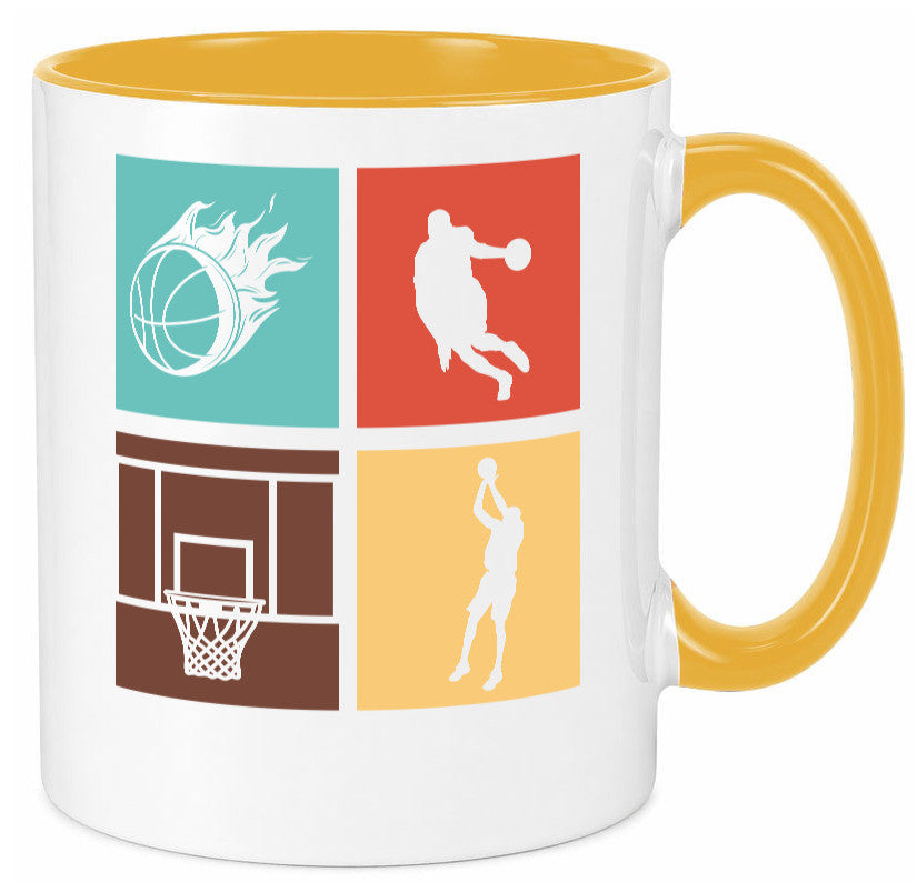 Basketball | Sportfan Slam Dunk Teamplayer NBA Humor Geschenkidee Tasse