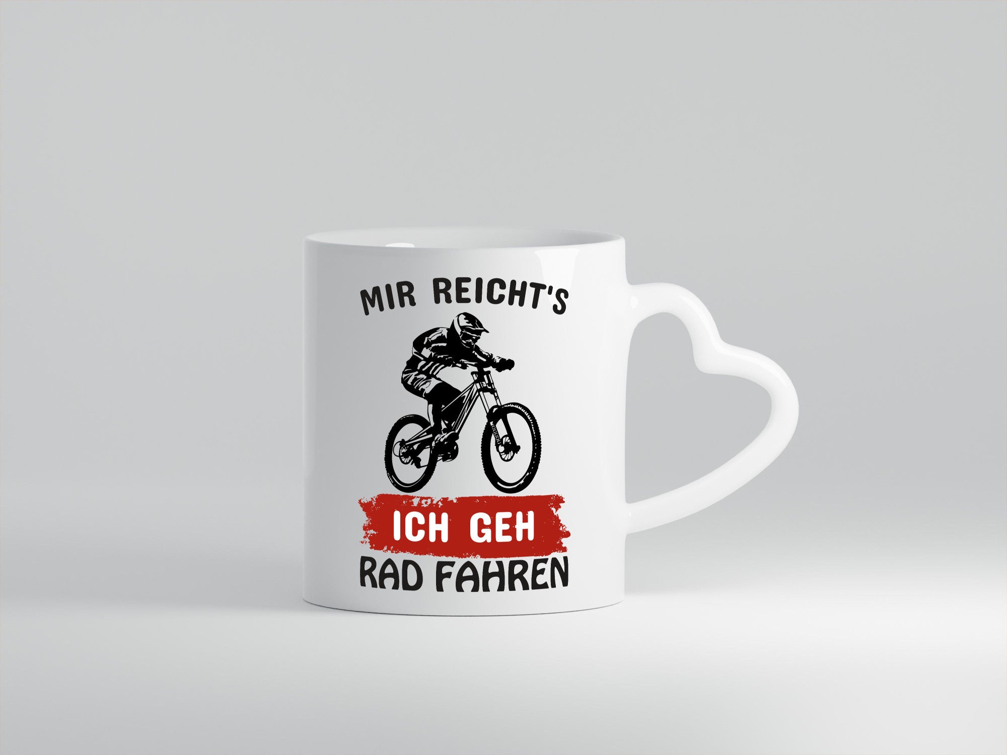 Ich geh Rad fahren | Radler Tasse Fahrradfahrer Humor Geschenkidee