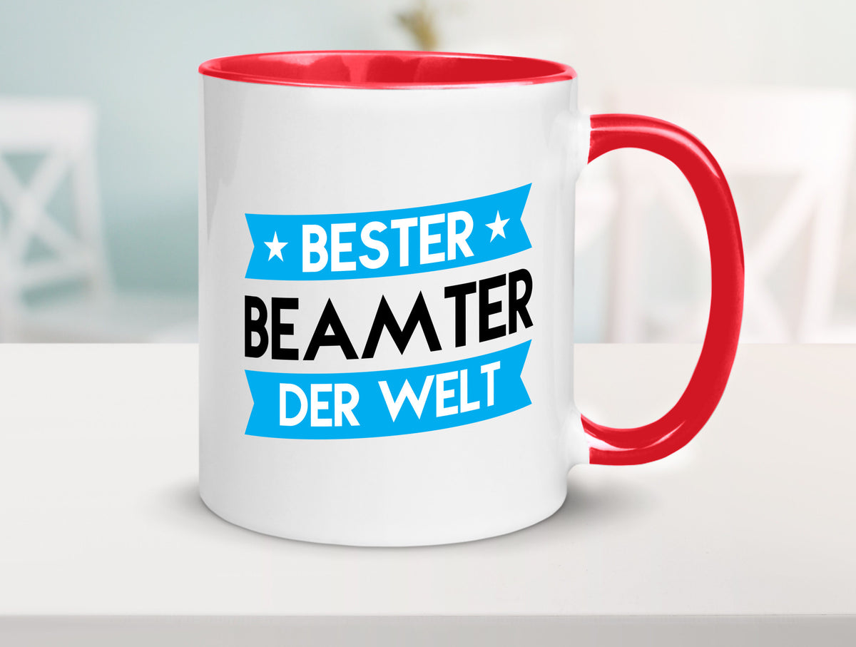 Bester Beamter | Verbeamtung öffentlicher Dienst Humor Geschenkidee Tasse