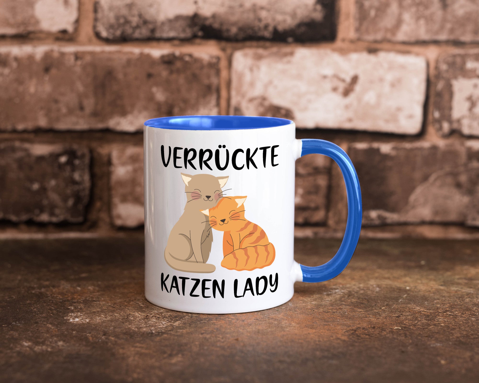 Verrückte Katzen Lady | Ich liebe Katzenliebhaber Geschenk Tierliebhaber Humor