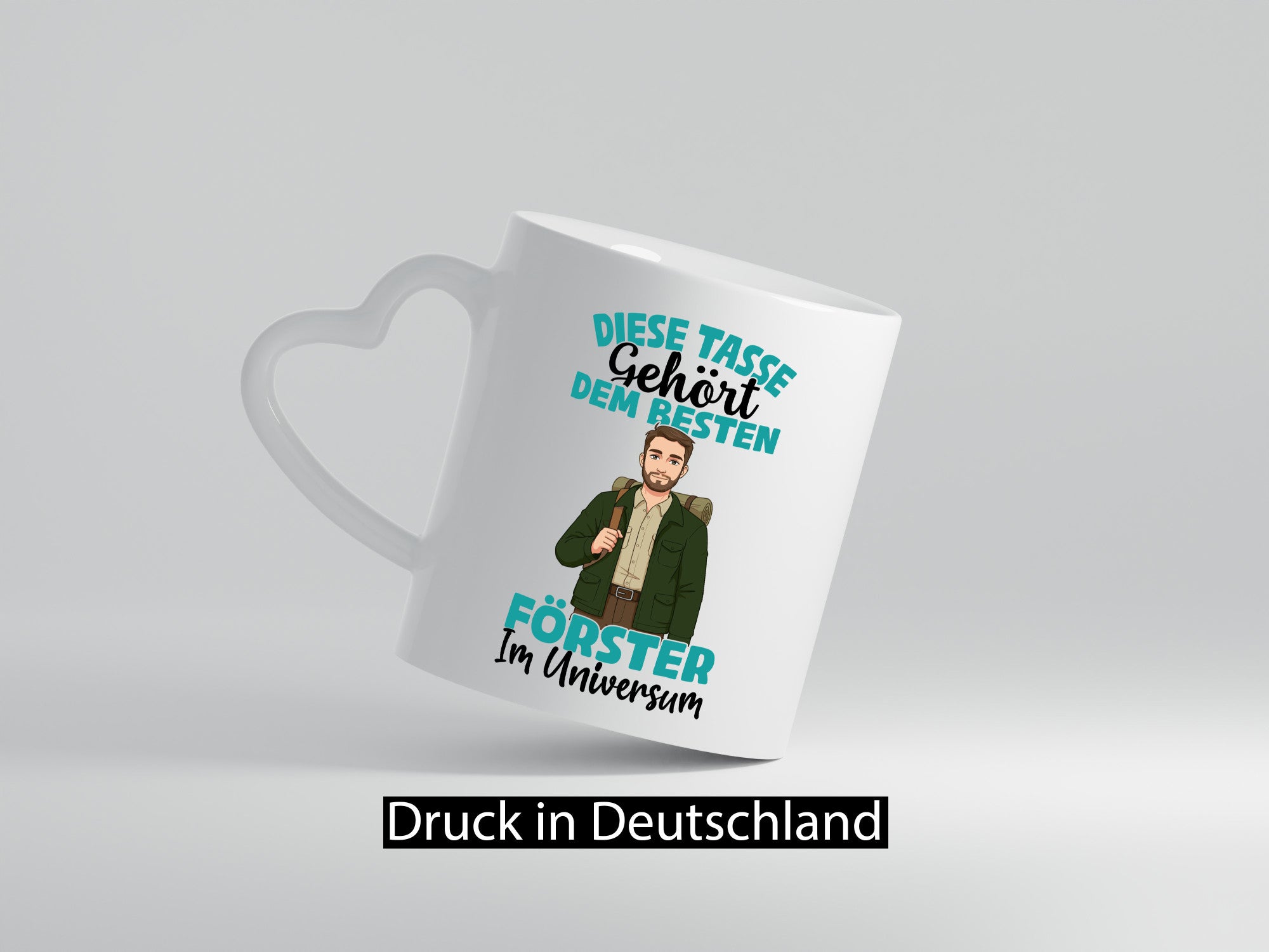 Im Universum: Förster | Forst Arbeit Geschenkidee Kollegen Büro Humor Tasse
