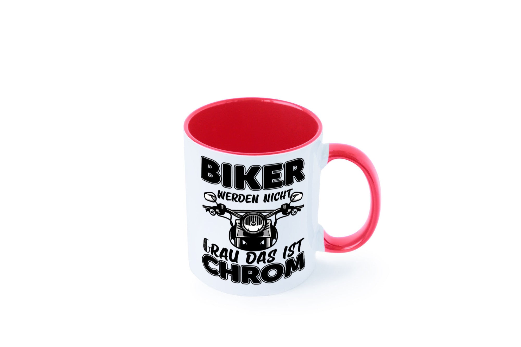 Biker werden nicht grau | Motorrradfahrer Tasse Humor Geschenkidee