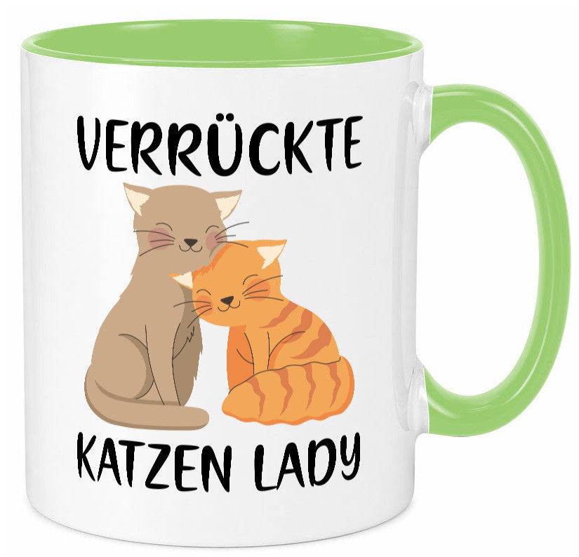 Verrückte Katzen Lady | Ich liebe Katzenliebhaber Geschenk Tierliebhaber Humor