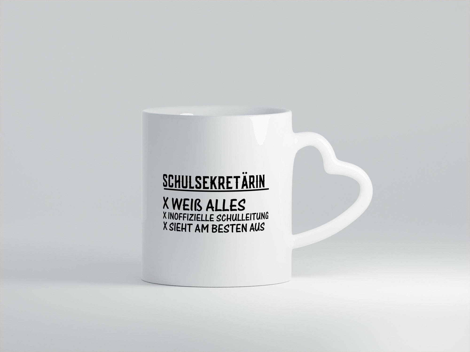 Schulsekretärin weiß alles | Schule sieht am besten aus lustiger Spruch