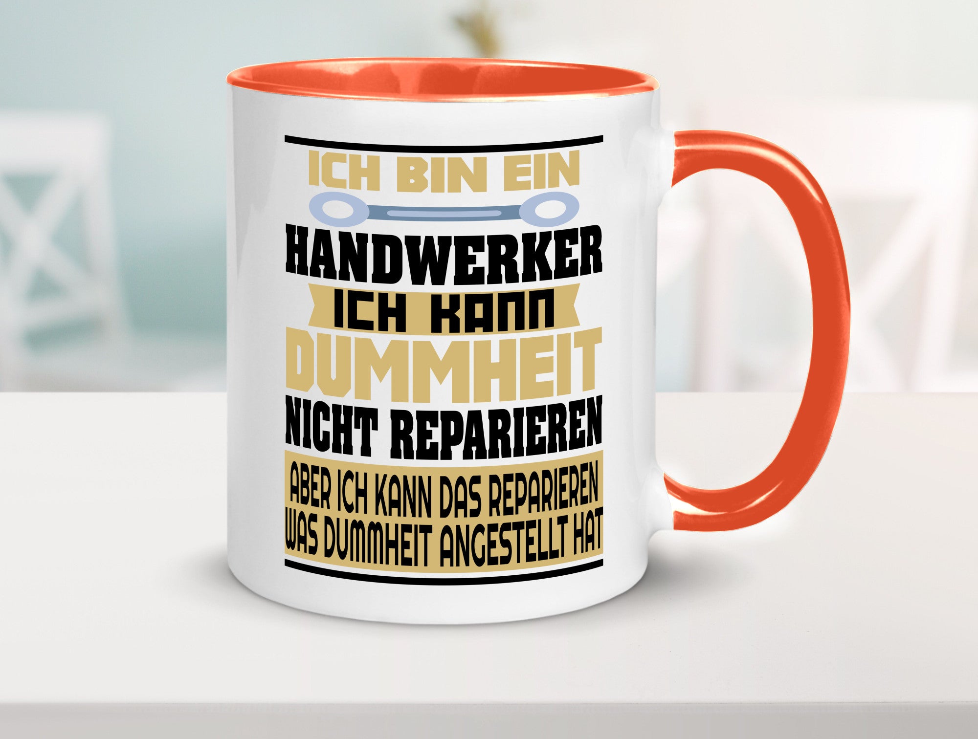 Ich bin Handwerker | Dummheit Schlechte Arbeit lustiger Spruch Geschenk