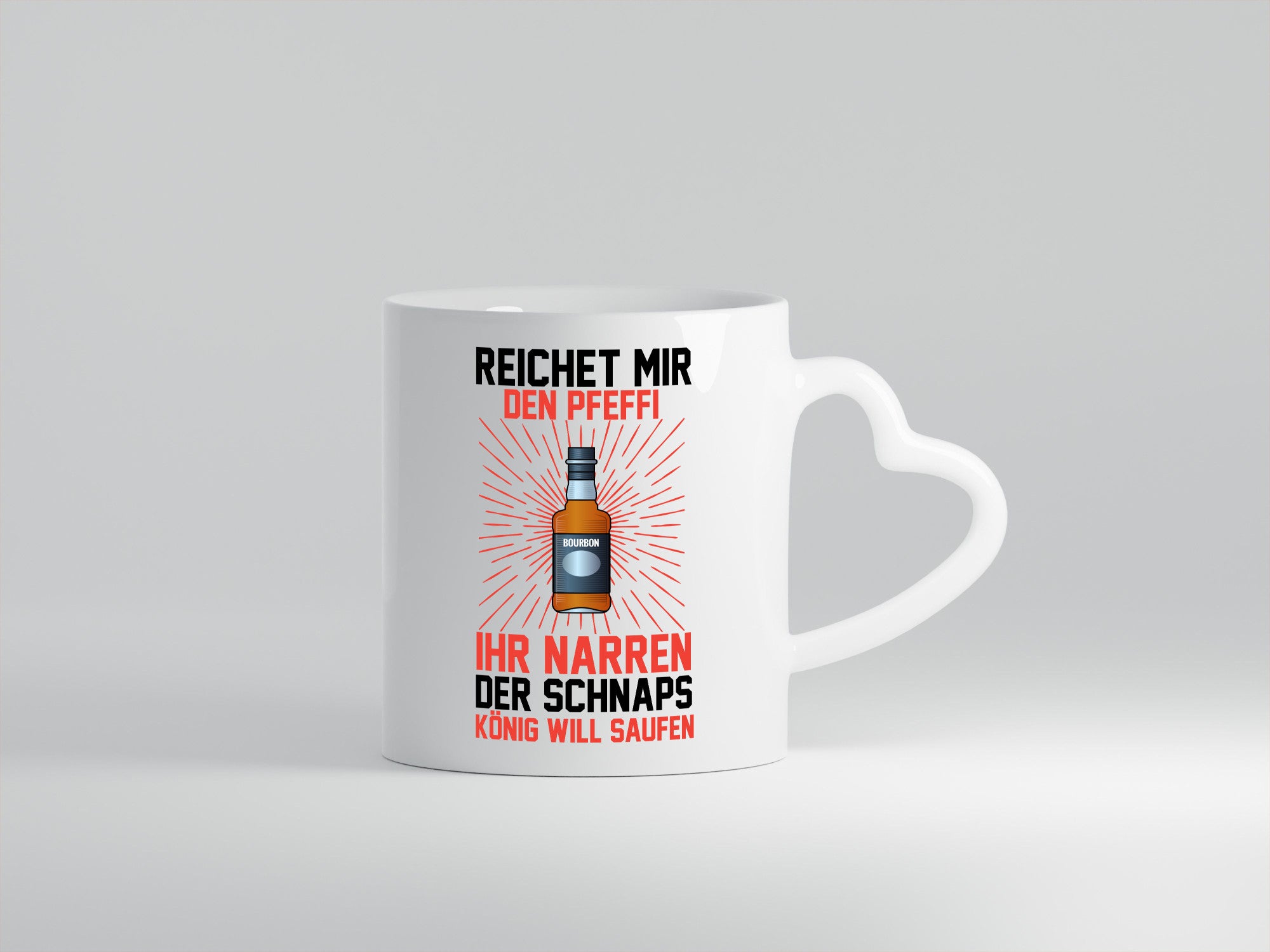 Der schnaps könig will saufen | Pfeffi Party lustiger Spruch Geschenk Humor