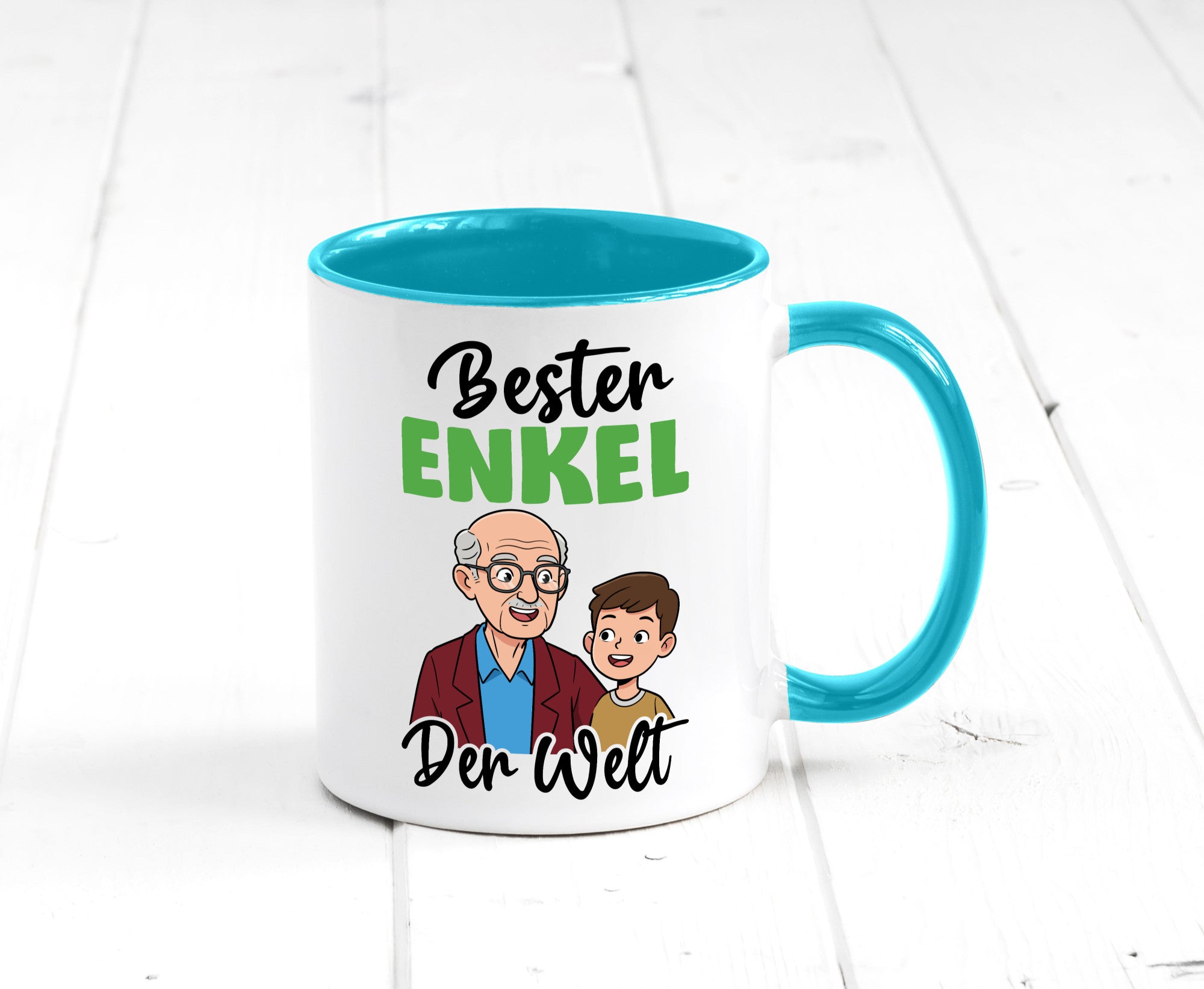Bester Enkel | Großmutter Großvater Oma Opa lustiger Spruch Geschenk Familie