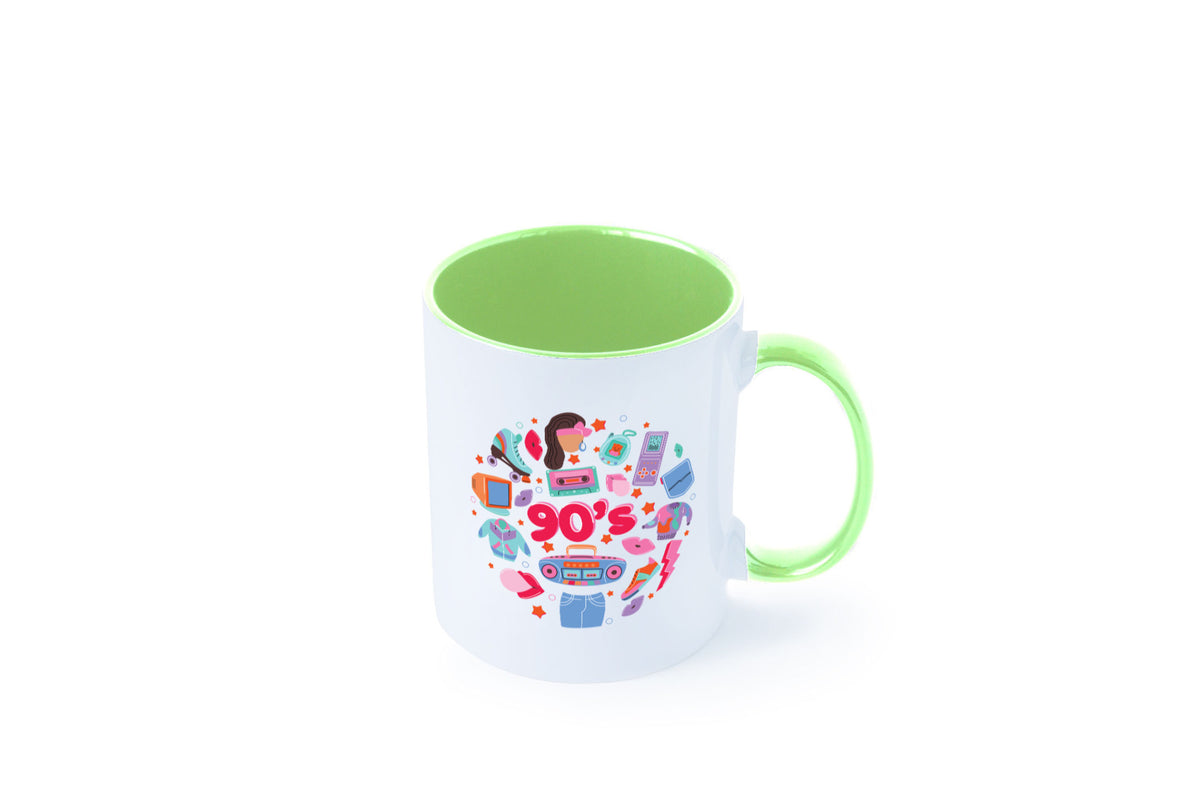 90er Jahre | Alte Zeit Nostalgie Humor Geschenkidee Tasse