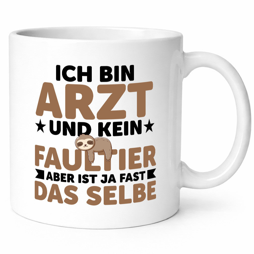 Ich bin kein Faultier: Arzt | Medizin Doktor Facharzt v2 lustig Tierliebhaber