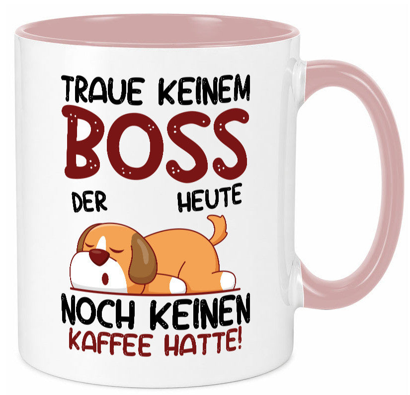 Traue keinem Boss | Führungskraft Vorgesetzter Geschenkidee Humor Tasse