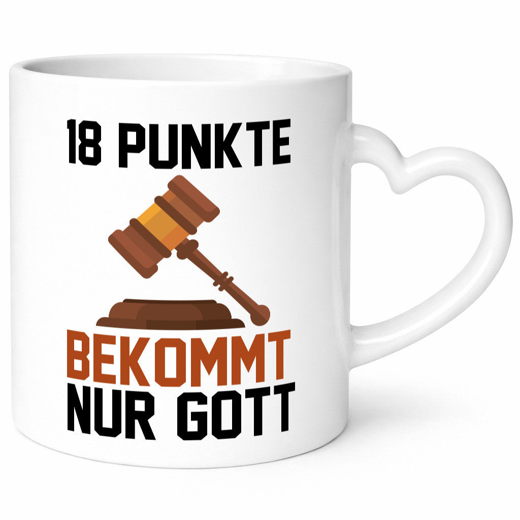 Jura | Anwalt 18 Punkte bekommt nur Gott Geschenk Humor Geschenkidee lustiger
