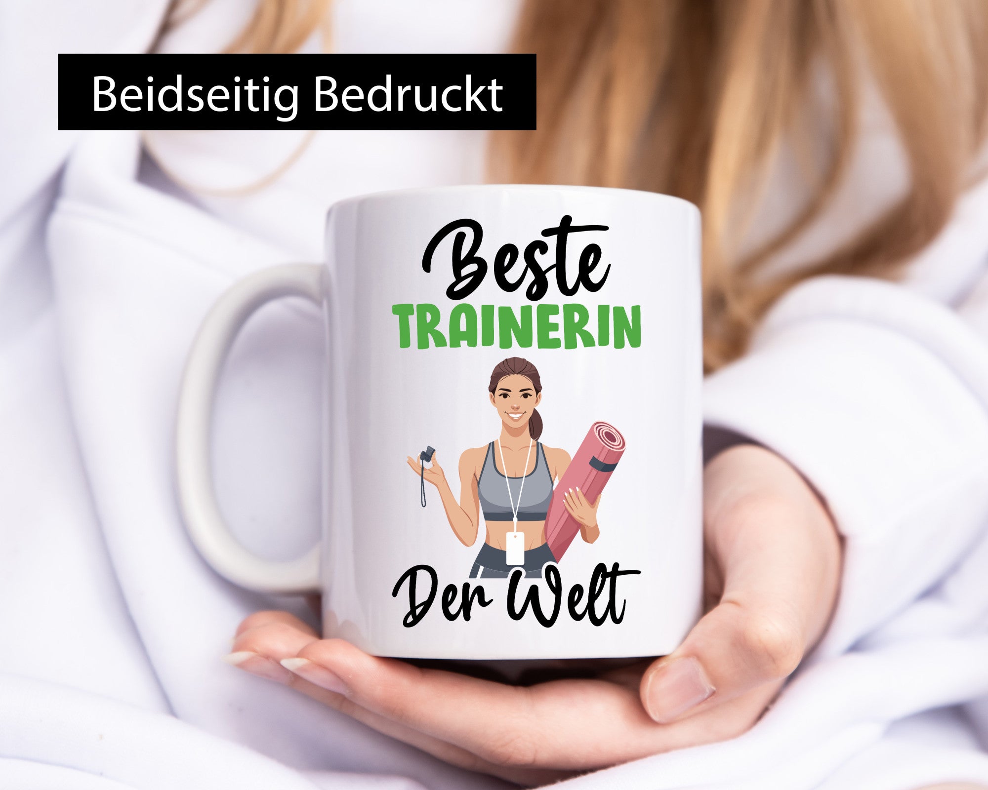 Beste Trainerin | Sportverein Humor v2 lustiger Spruch Geschenk Geschenkidee