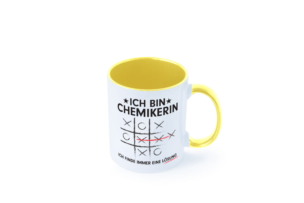 Lösung finden: Chemikerin | Chemie Labor v2 Humor Geschenkidee Tasse