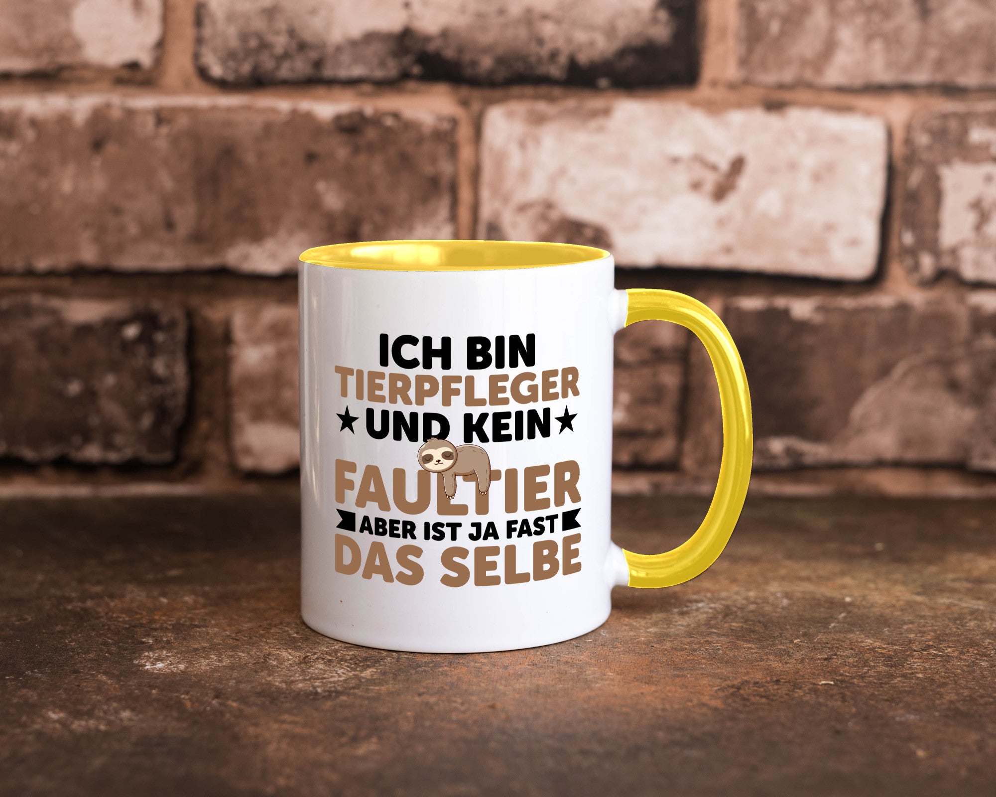 Ich bin kein Faultier: Tierpfleger | Pflegeberuf Tierheim v2 lustiger Spruch