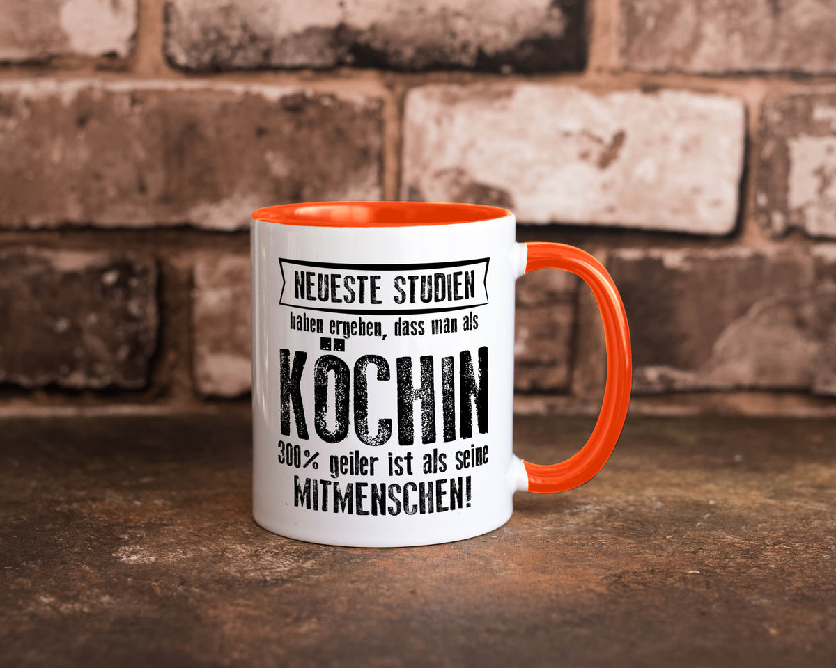 Neuste Studien: Köchin | Chefköchin Chefkoch Geschenk Arbeit Kollegen Büro Tasse