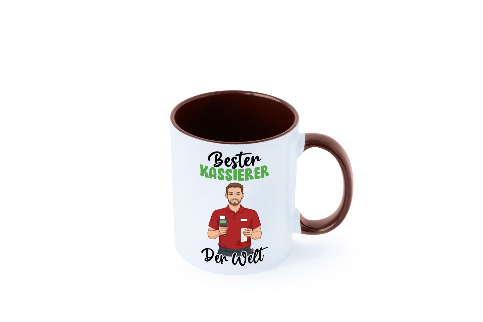 Bester Kassierer v2 Geschenkidee Humor Tasse