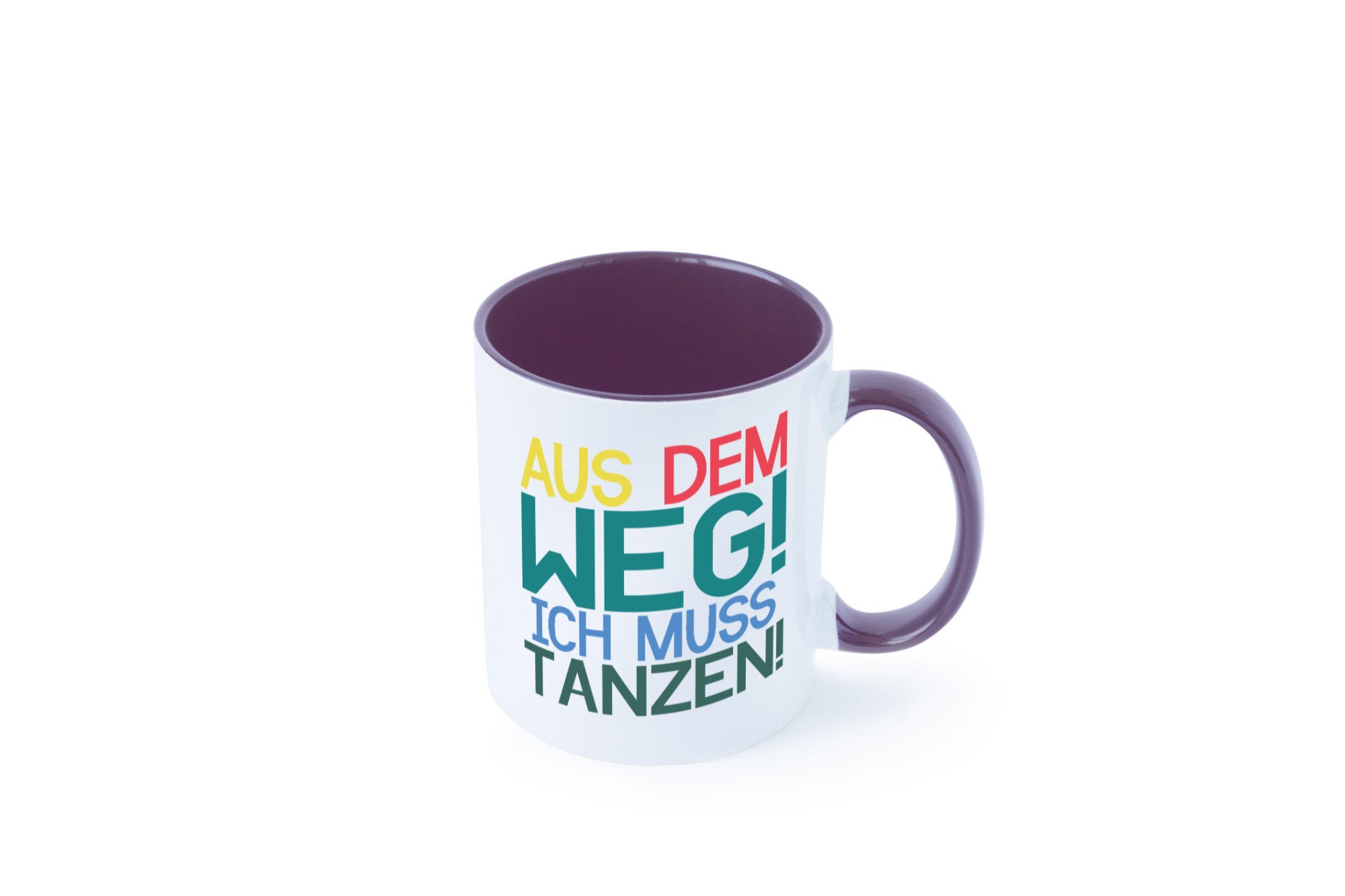 Aus dem Weg ich muss tanzen | Party Rausch Dancen Geschenkidee Humor Tasse