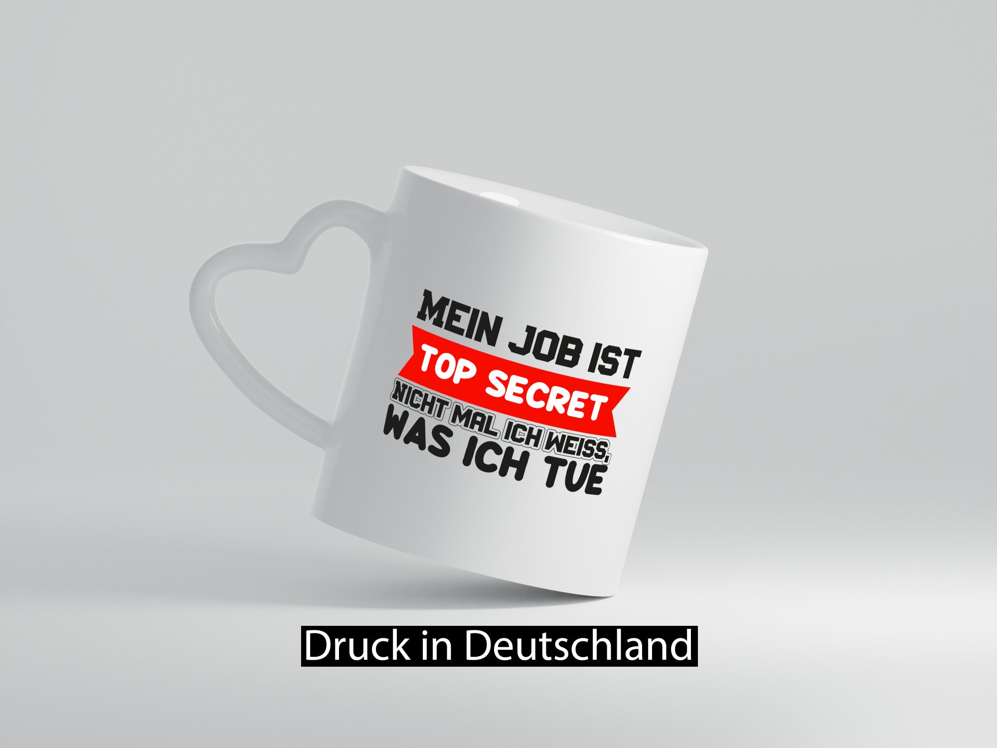 Top Secret Job | Büro Tasse Kollegen Humor Arbeit Geschenk lustiger Spruch