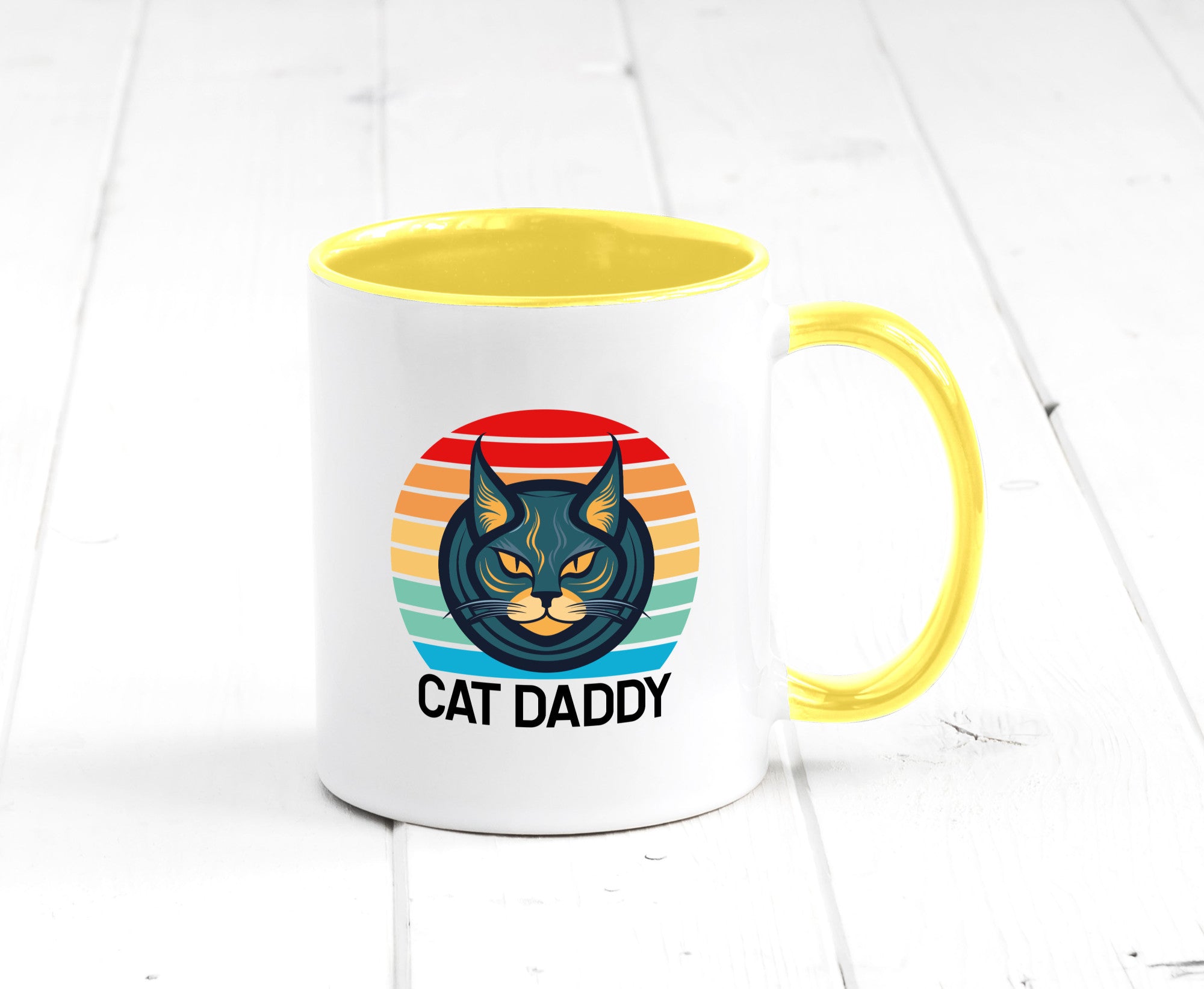 Cat Daddy | Katzenpapa niedliche Katze Tierliebhaber lustiger Spruch Geschenk