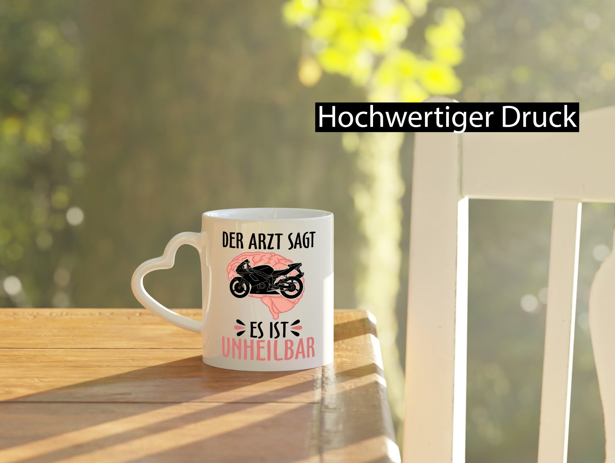 Der Arzt sagt lustiger Spruch Geschenk Humor Geschenkidee Tasse