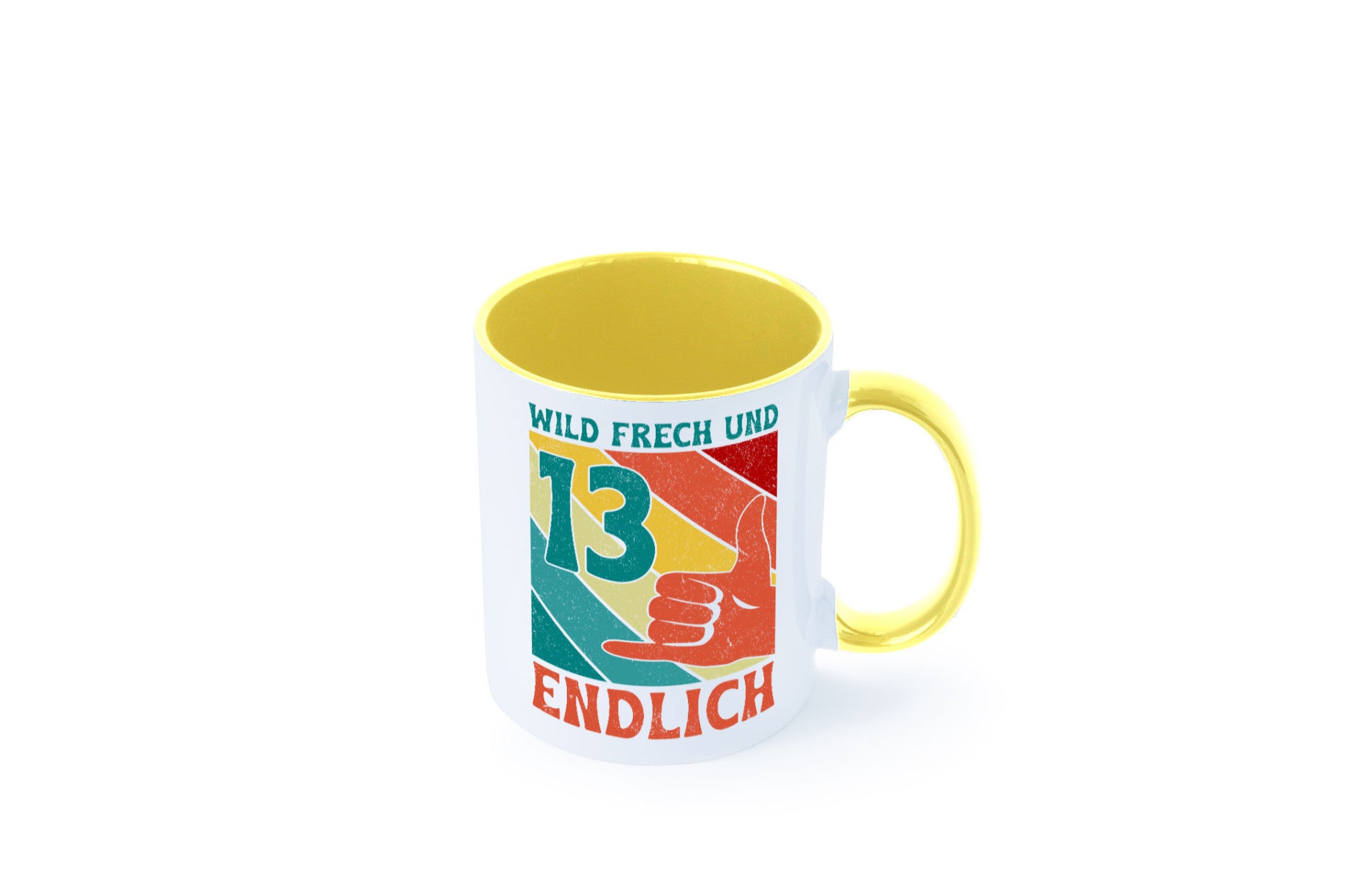 13. Geburtstag | 13 Jahre Wild und Frech Humor Geschenkidee Tasse