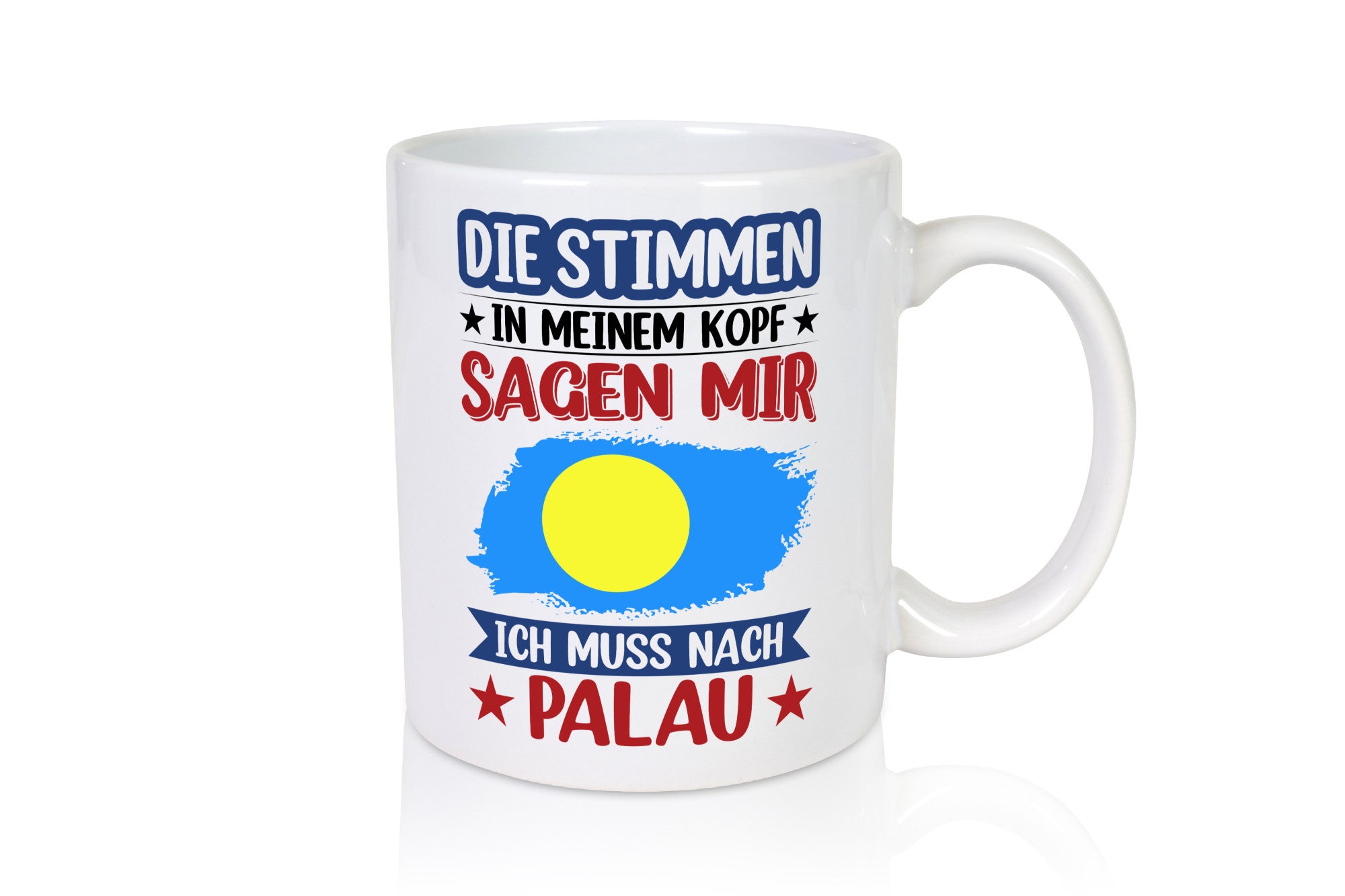 Palau | Urlaub Stimmen in meinem Kopf Traumland v2 lustig Humor Geschenkidee
