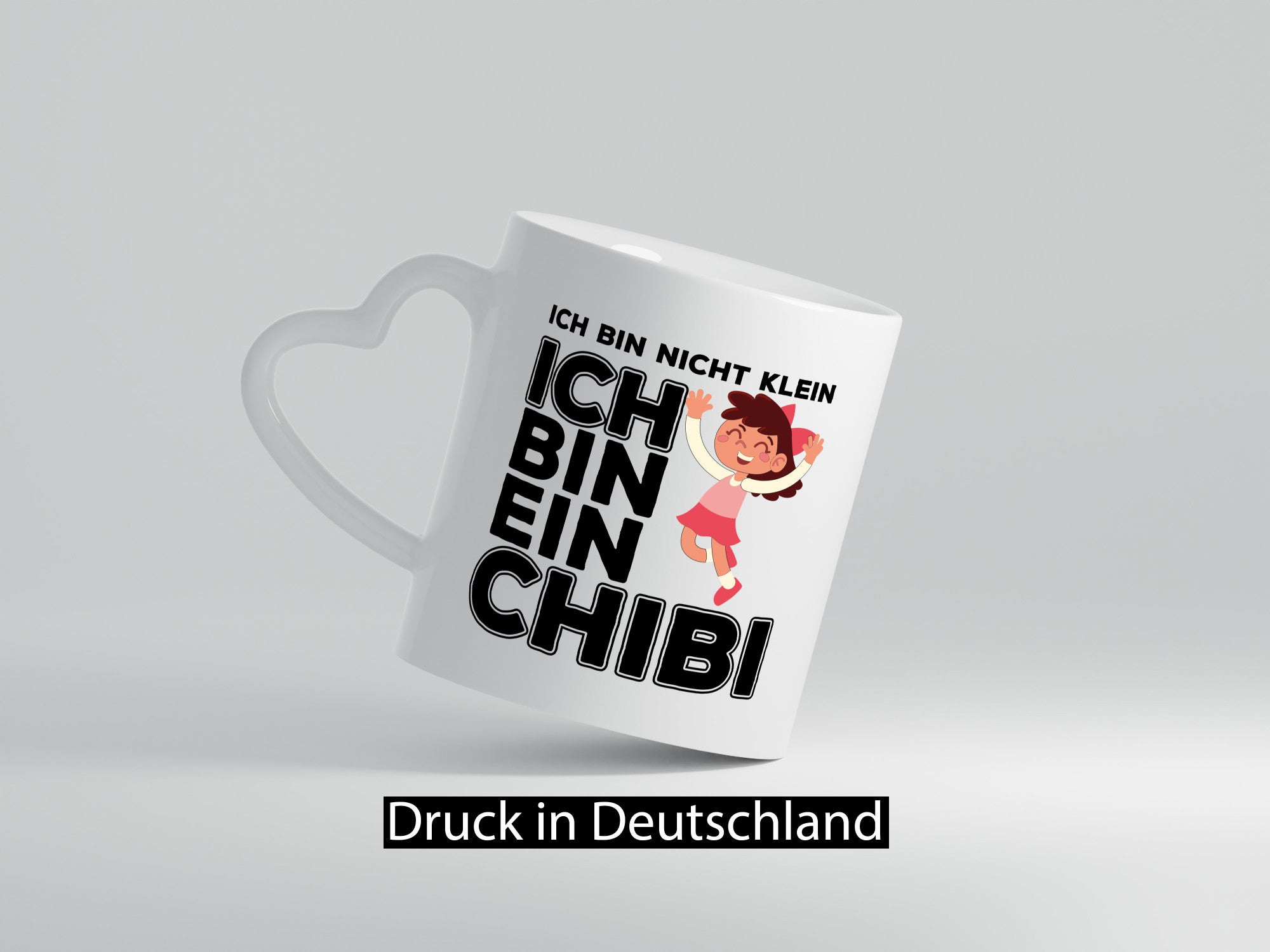 Ich bin ein Chibi | Anime Tasse Süßer Comic Mädchen lustiger Spruch Geschenk