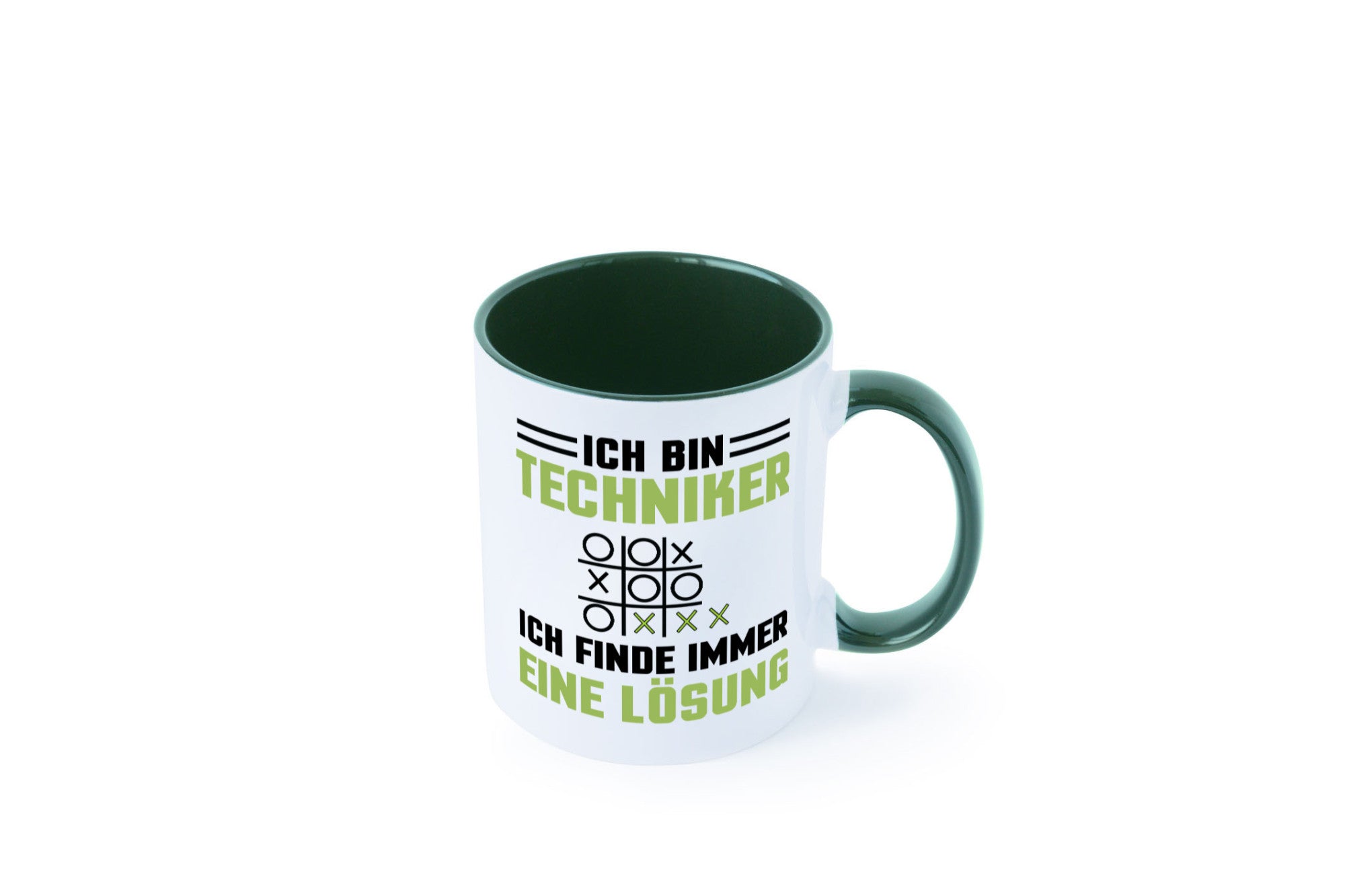 Ich bin Techniker finde immer eine Lösung | lustiger Spruch Geschenk Humor